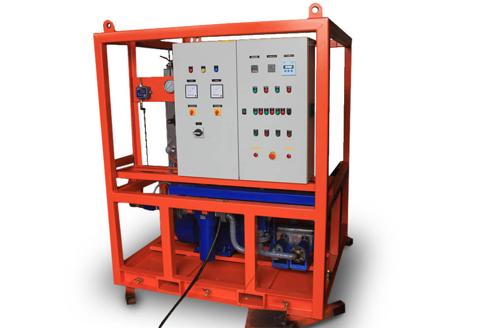 Hot Oil Flushing Machine